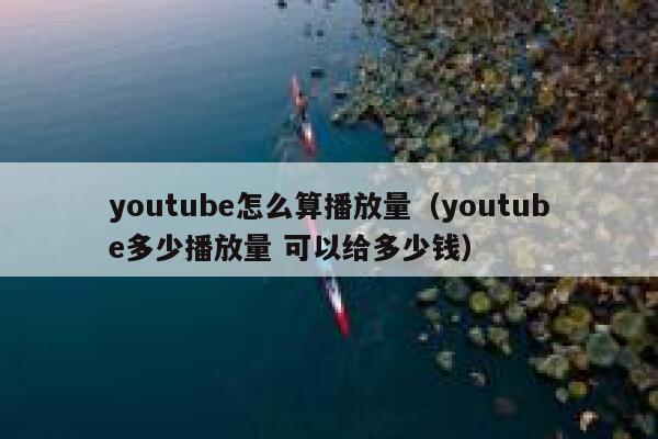 youtube怎么算播放量（youtube多少播放量 可以给多少钱） 第1张