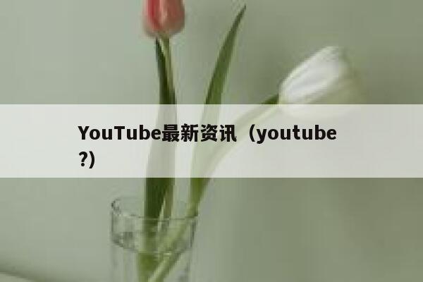 YouTube最新资讯（youtube ?） 第1张