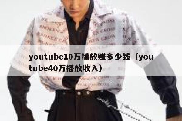 youtube10万播放赚多少钱（youtube40万播放收入） 第1张