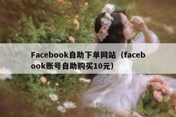 Facebook自助下单网站（facebook账号自助购买10元） 第1张
