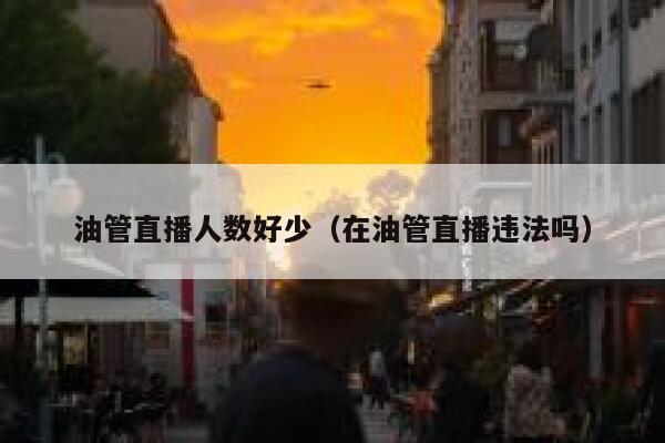 油管直播人数好少（在油管直播违法吗） 第1张