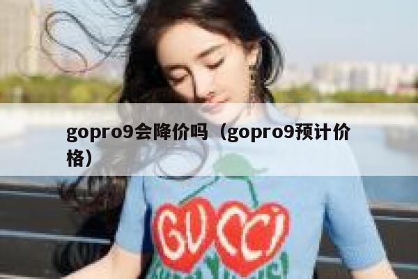 gopro9会降价吗（gopro9预计价格） 第1张