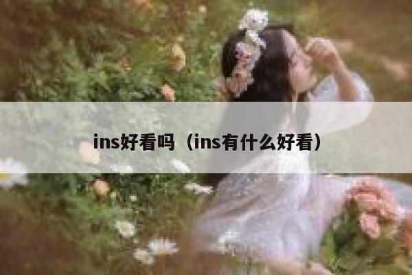 ins好看吗（ins有什么好看） 第1张
