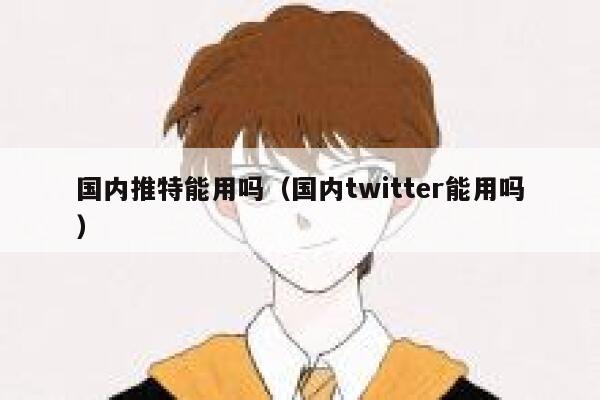 国内推特能用吗（国内twitter能用吗） 第1张
