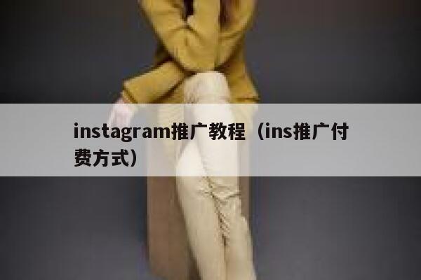 instagram推广教程（ins推广付费方式） 第1张