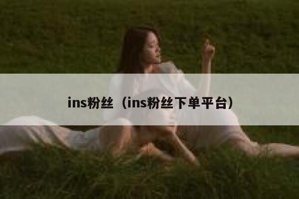 ins粉丝（ins粉丝下单平台） 第1张