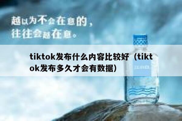 tiktok发布什么内容比较好（tiktok发布多久才会有数据） 第1张