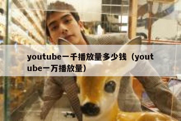 youtube一千播放量多少钱（youtube一万播放量） 第1张