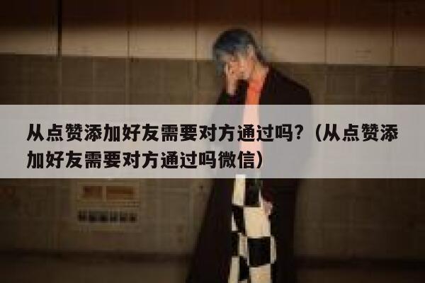 从点赞添加好友需要对方通过吗?（从点赞添加好友需要对方通过吗微信） 第1张