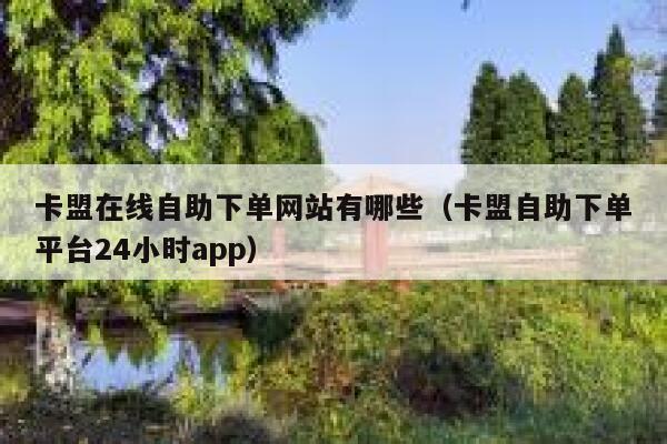 卡盟在线自助下单网站有哪些（卡盟自助下单平台24小时app） 第1张
