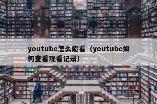 youtube怎么能看（youtube如何查看观看记录） 第1张