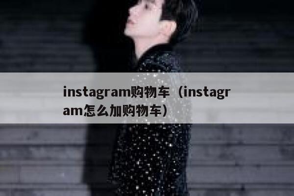 instagram购物车（instagram怎么加购物车） 第1张