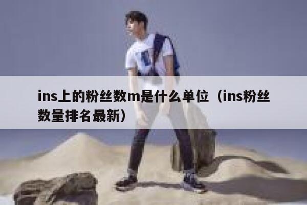 ins上的粉丝数m是什么单位（ins粉丝数量排名最新） 第1张