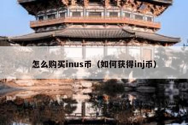 怎么购买inus币（如何获得inj币） 第1张