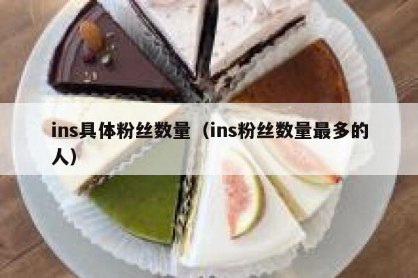 ins具体粉丝数量(ins粉丝数量最多的人) 第1张 ins具体粉丝数量(ins粉丝数量最多的人) 第1张