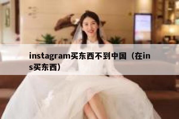 instagram买东西不到中国（在ins买东西） 第1张