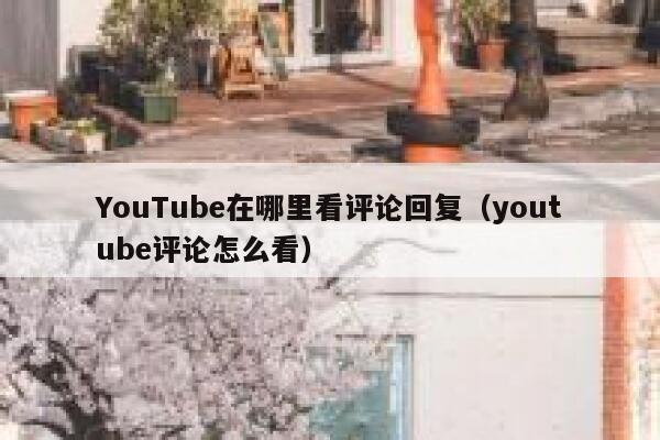 YouTube在哪里看评论回复（youtube评论怎么看） 第1张