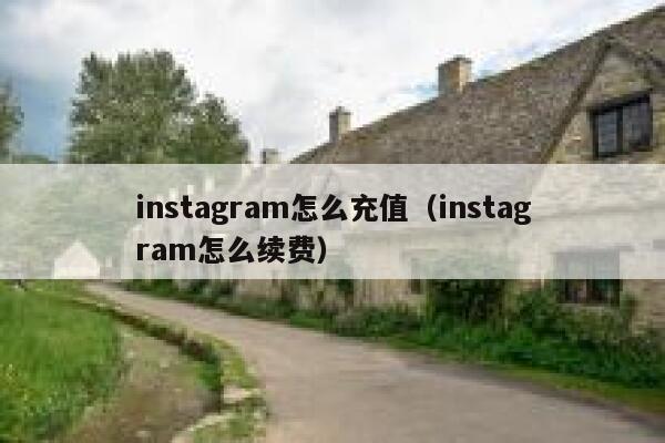 instagram怎么充值（instagram怎么续费） 第1张