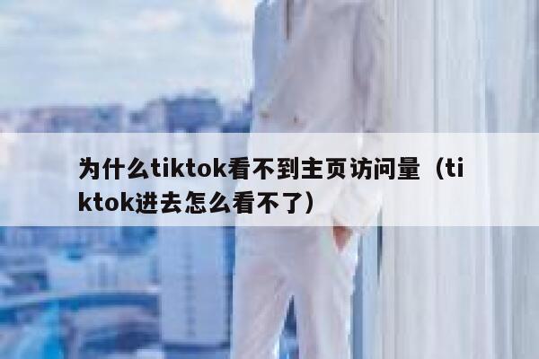 为什么tiktok看不到主页访问量(tiktok进去怎么看不了) 第1张 为什么tiktok看不到主页访问量(tiktok进去怎么看不了) 第1张