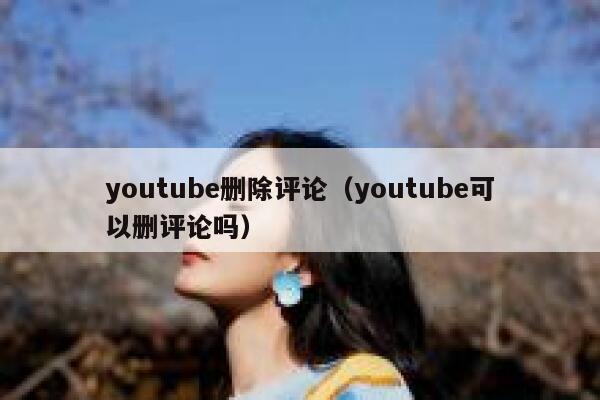youtube删除评论（youtube可以删评论吗） 第1张