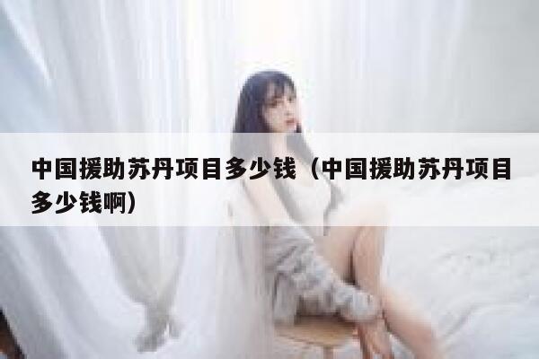 中国援助苏丹项目多少钱（中国援助苏丹项目多少钱啊） 第1张