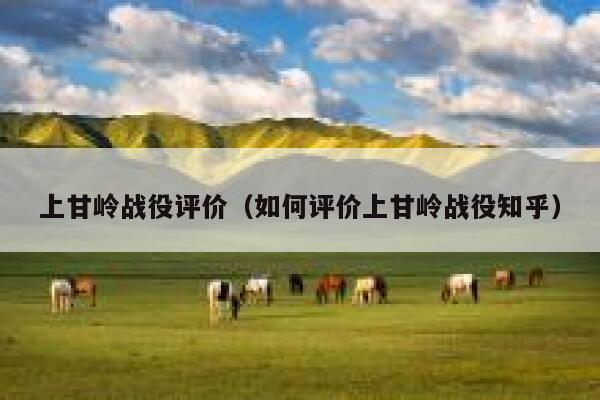 上甘岭战役评价（如何评价上甘岭战役知乎） 第1张