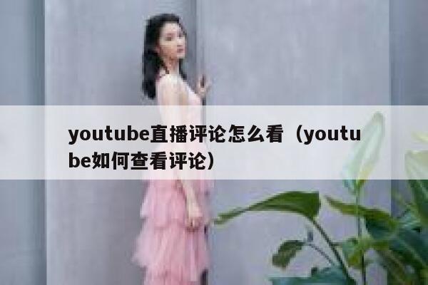 youtube直播评论怎么看（youtube如何查看评论） 第1张