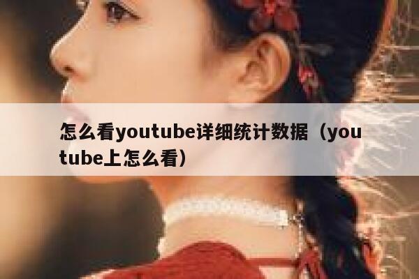 怎么看youtube详细统计数据（youtube上怎么看） 第1张
