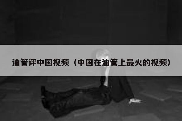 油管评中国视频（中国在油管上最火的视频） 第1张