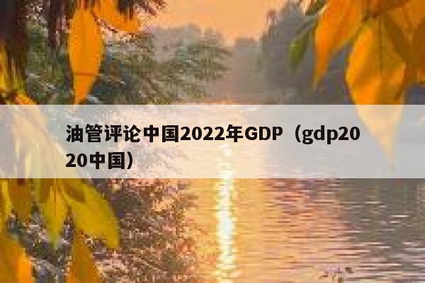 油管评论中国2022年GDP（gdp2020中国） 第1张