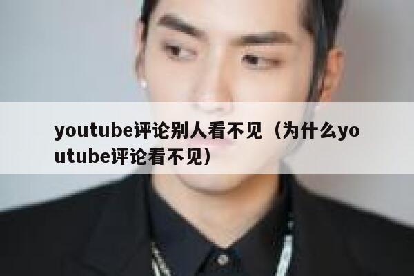 youtube评论别人看不见（为什么youtube评论看不见） 第1张
