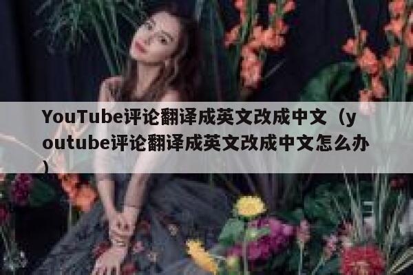YouTube评论翻译成英文改成中文（youtube评论翻译成英文改成中文怎么办） 第1张