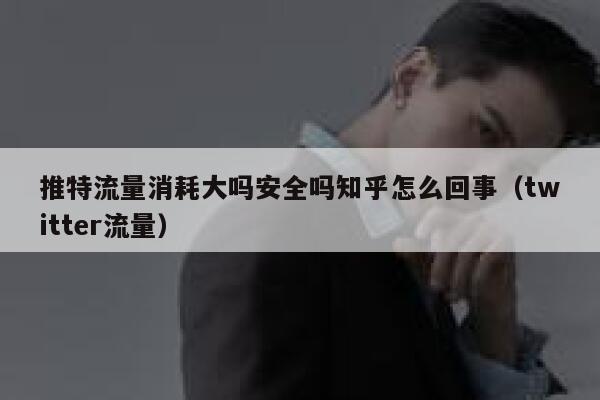 推特流量消耗大吗安全吗知乎怎么回事（twitter流量） 第1张