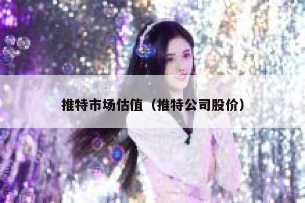 推特市场估值（推特公司股价） 第1张