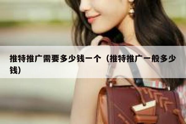 推特推广需要多少钱一个（推特推广一般多少钱） 第1张