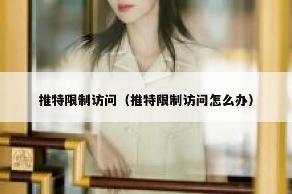 推特限制访问（推特限制访问怎么办） 第1张