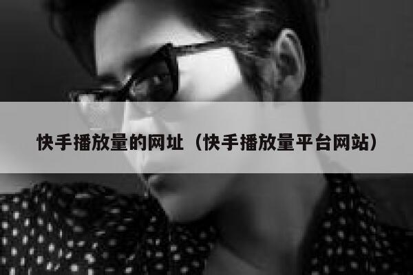 快手播放量的网址（快手播放量平台网站） 第1张