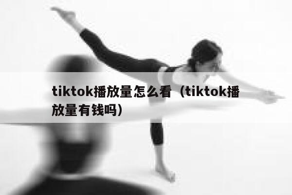 tiktok播放量怎么看（tiktok播放量有钱吗） 第1张