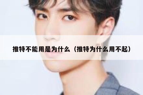 推特不能用是为什么（推特为什么用不起） 第1张