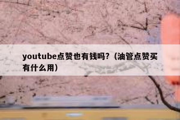 youtube点赞也有钱吗?（油管点赞买有什么用） 第1张