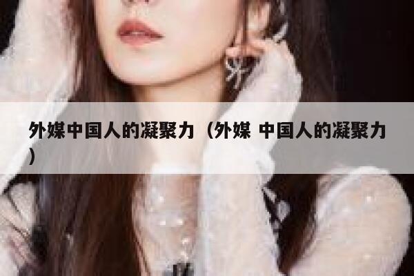 外媒中国人的凝聚力（外媒 中国人的凝聚力） 第1张