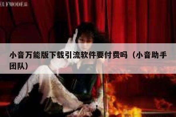 小音万能版下载引流软件要付费吗（小音助手团队） 第1张
