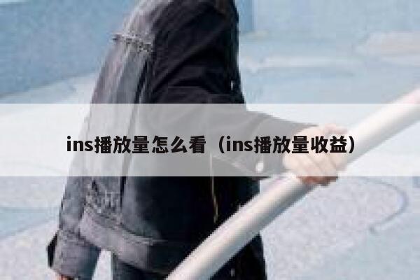 ins播放量怎么看（ins播放量收益） 第1张