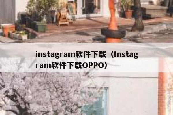 instagram软件下载（Instagram软件下载OPPO） 第1张