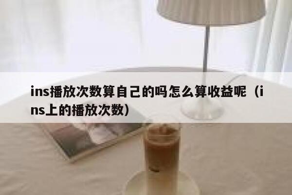 ins播放次数算自己的吗怎么算收益呢（ins上的播放次数） 第1张