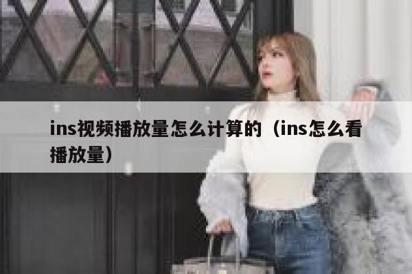 ins视频播放量怎么计算的（ins怎么看播放量） 第1张