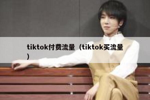 tiktok付费流量（tiktok买流量） 第1张
