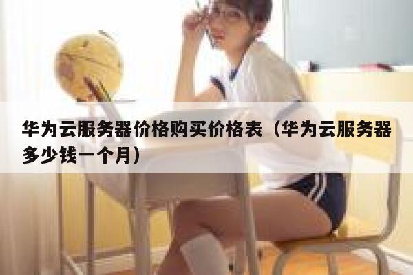 华为云服务器价格购买价格表（华为云服务器多少钱一个月） 第1张