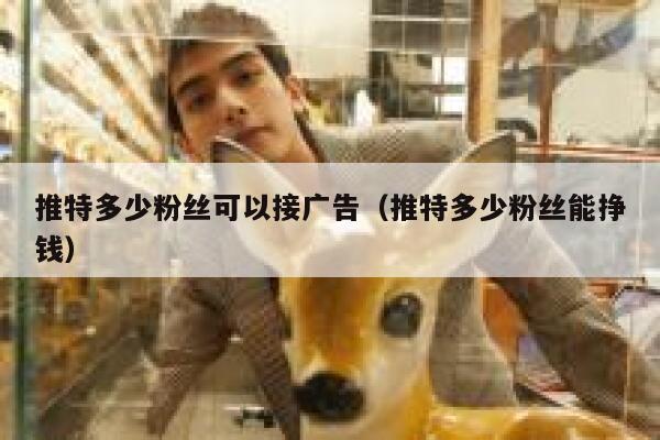 推特多少粉丝可以接广告（推特多少粉丝能挣钱） 第1张