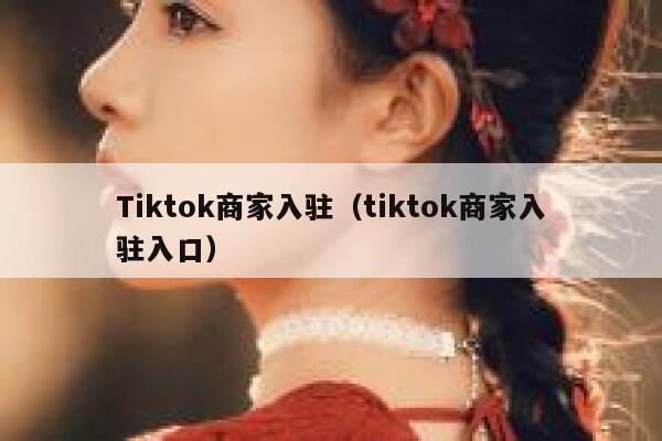 Tiktok商家入驻（tiktok商家入驻入口） 第1张